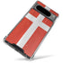 Denmark Flag Distressed Google Pixel 8 Pro Clear Case
